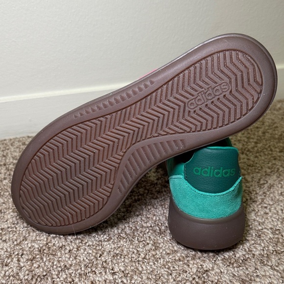 Adidas Barreda Decode 'Semi Court Green Lucid Pink' Women's Shoes Size 7 - Picture 5 of 10